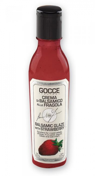 Gocce Balsamic Glaze with Strawberries
